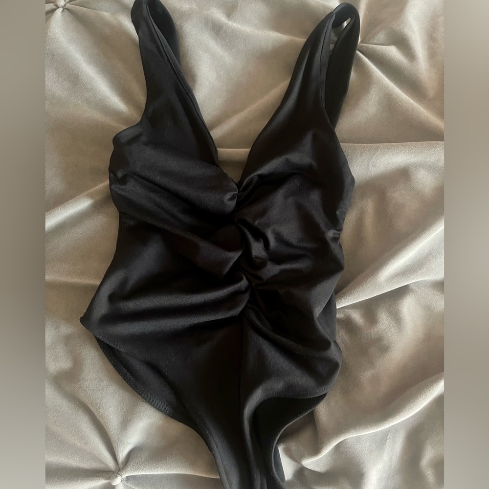 Zara black bodysuit